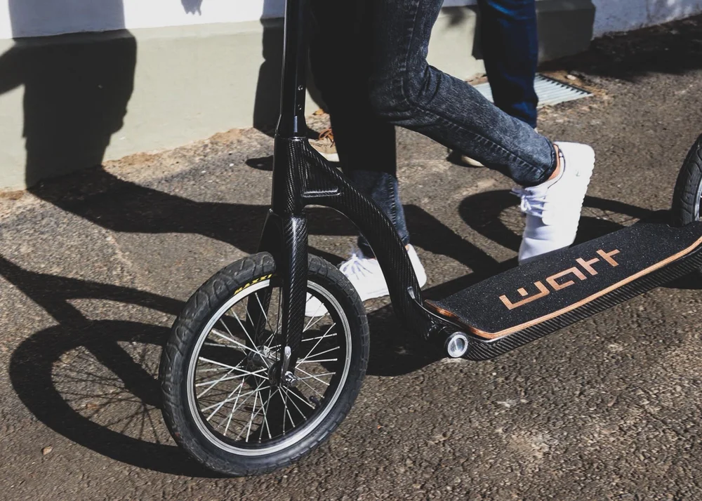 Watt Scooter rider